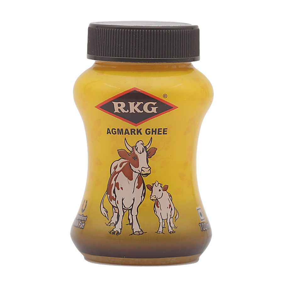 Rkg Agmark Ghee Ghee/Tuppa, 100 Ml Pet Jar
