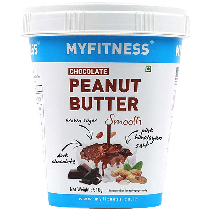 Myfitness Chocolate Peanut Butter - Smooth, 510 G