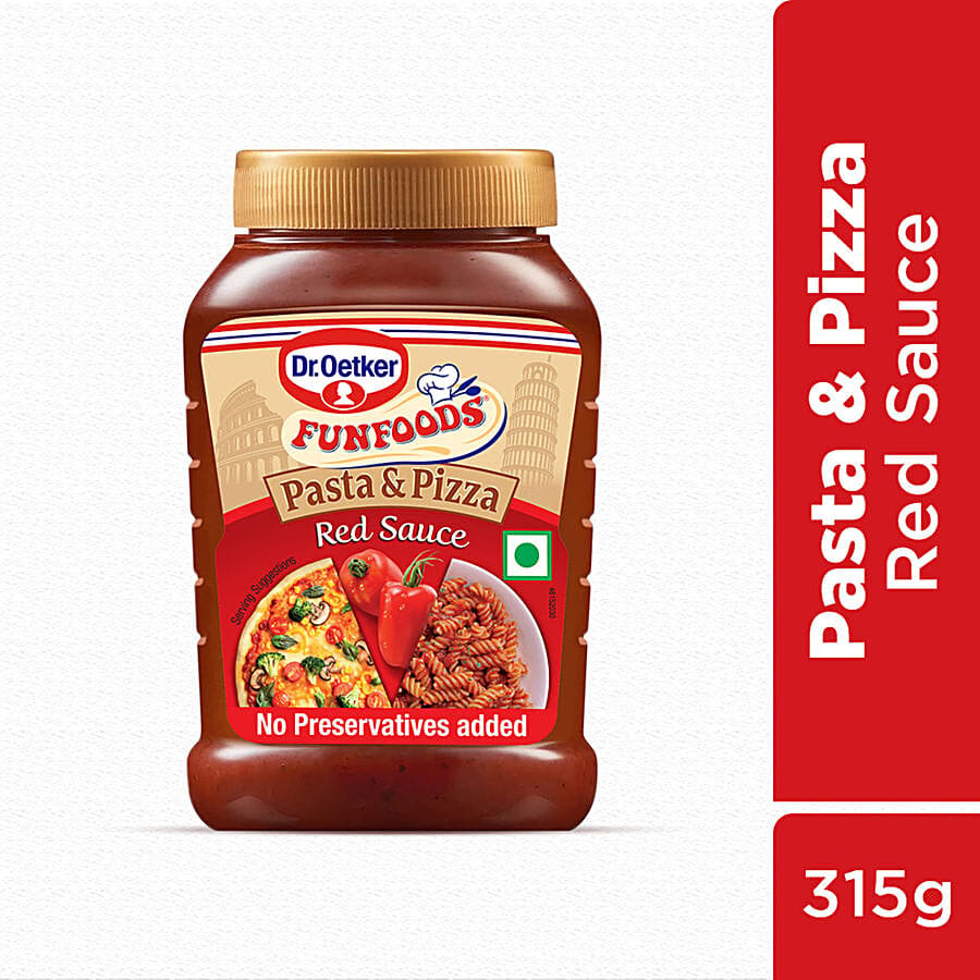 Dr. Oetker Funfoods Pasta & Pizza Red Sauce, 315 G