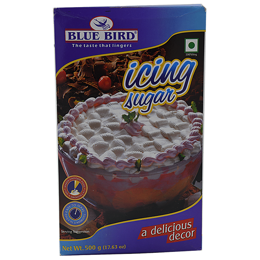 Blue Bird Icing Sugar, 500 G Carton