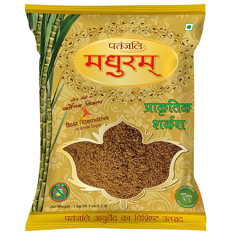 Patanjali Madhuram Jaggery/Bella Powder, 1 Kg