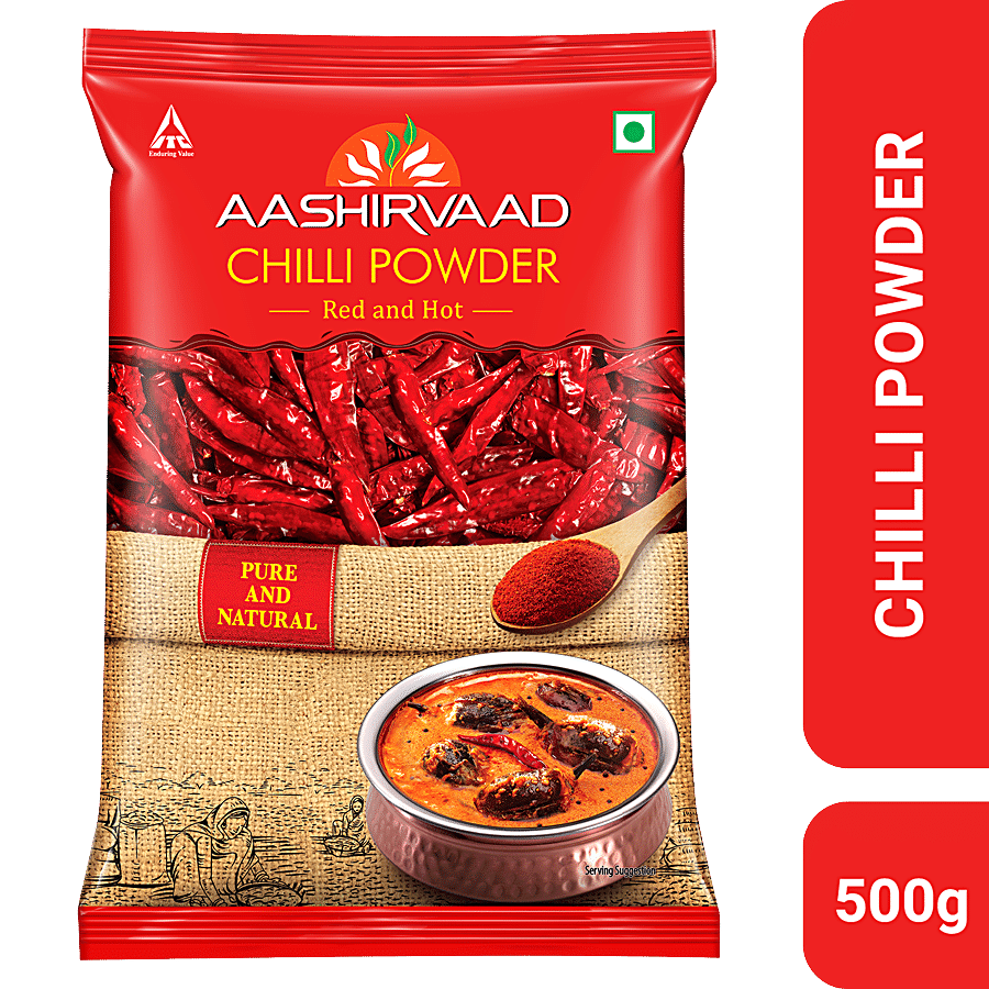 Aashirvaad Chilli Powder, 500 G