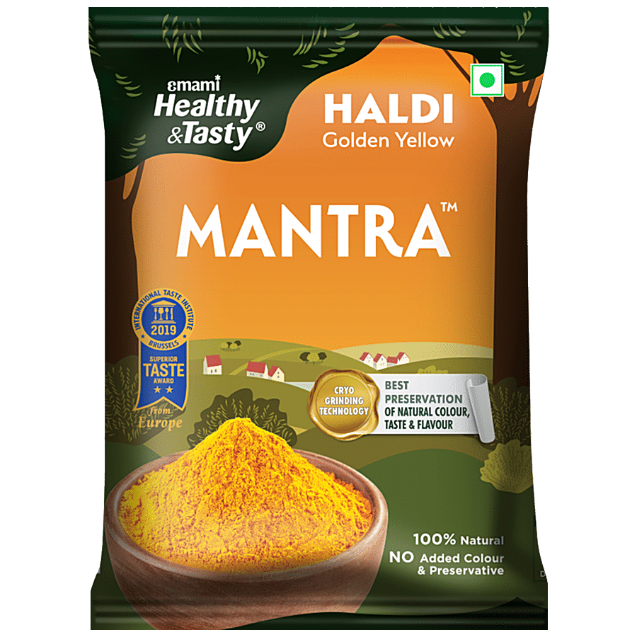 Emami Healthy & Tasty Mantra Haldi Powder/Turmeric Powder, 200 G