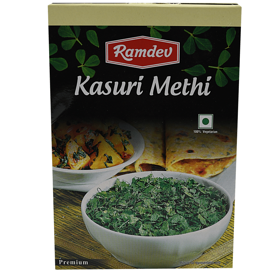 Ramdev Kasuri Methi, 25 G Carton