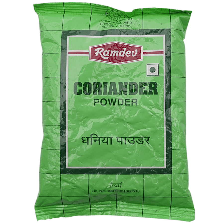 Ramdev Coriander Powder, 100 G Pouch