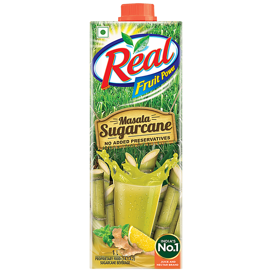 Real Fruit Power, Masala Sugarcane, 1 L