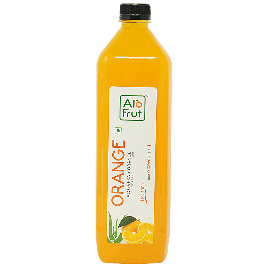 Alo Frut Orange Juice With Aloe Vera, 1 L