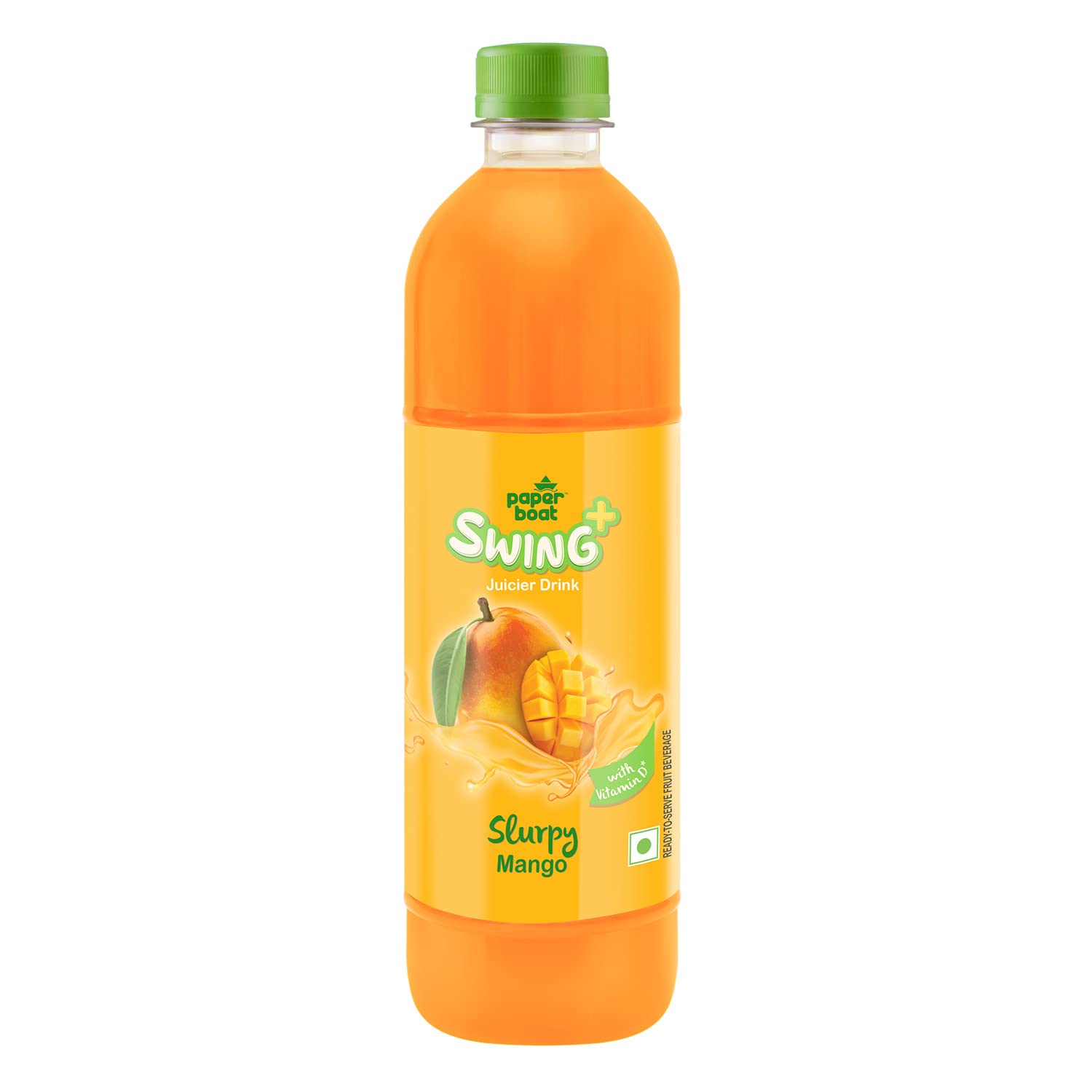 Paper Boat Swing Slurpy Mango Juice, Enriched With Vitamin D, No Gos, 600 Ml