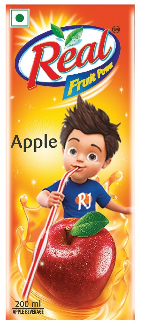 Real Fruit Power Apple, 200Ml