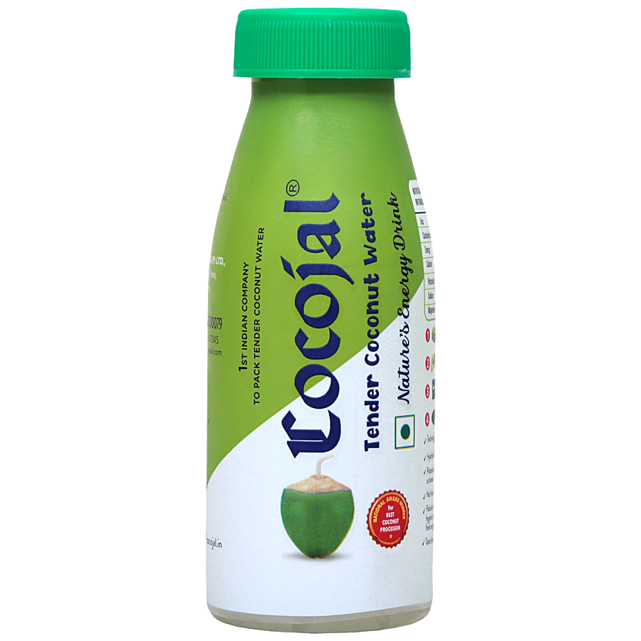 Cocojal Tender Coconut Water, 200 Ml Bottle