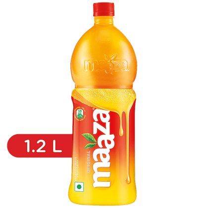 Maaza Mango Drink, Original Flavour, Refreshing, 1.2 L Pet Bottle