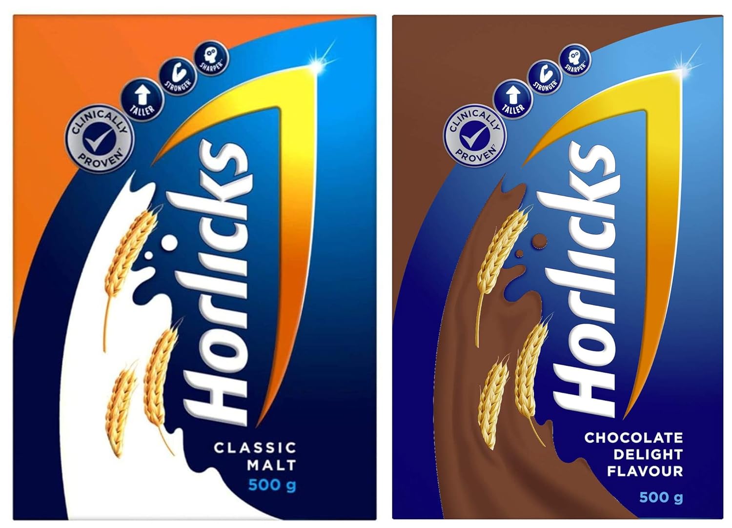 Horlicks Health & Nutrition Drink, Classic Malt, 500 G Refill Pack