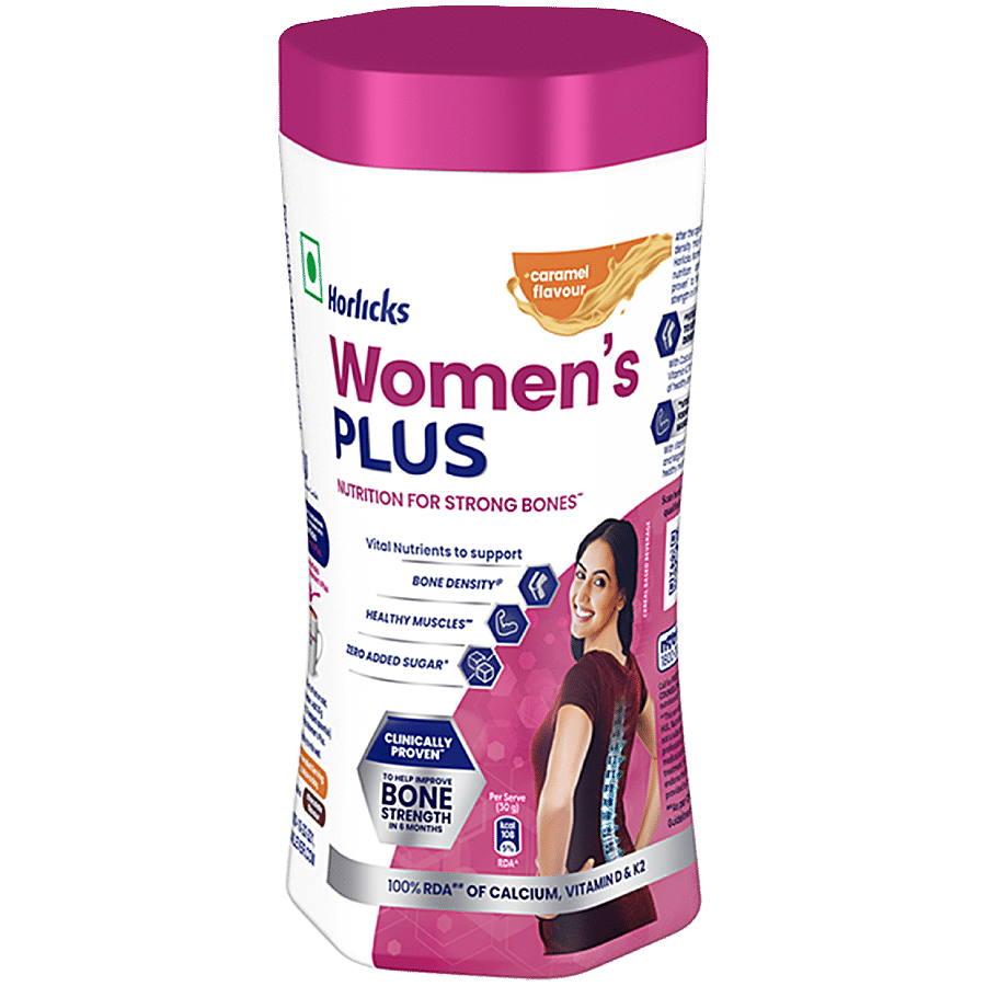 Horlicks Women's Plus, Caramel, 400 G Carton