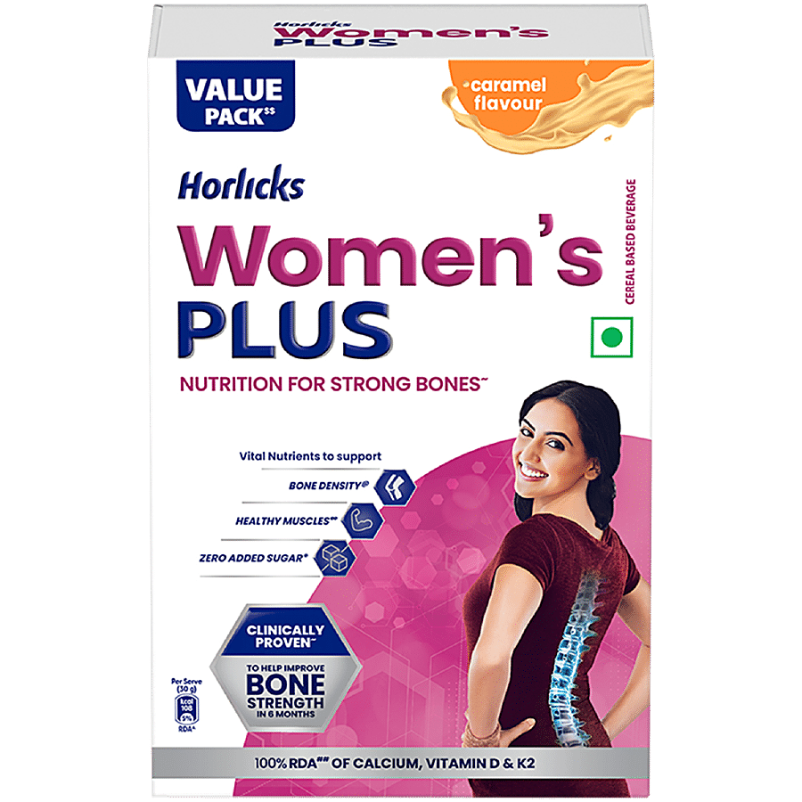Horlicks Women's Plus Caramel Carton, 750 G