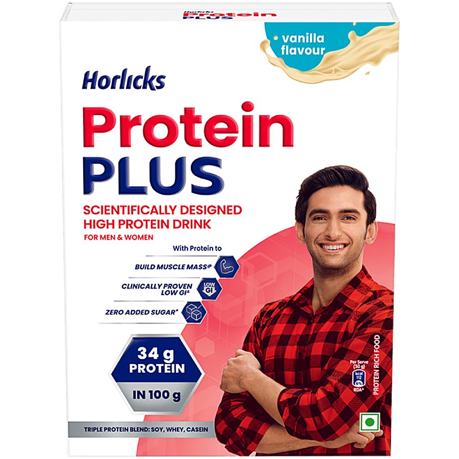 Horlicks Protein Plus, Vanilla, 400 G