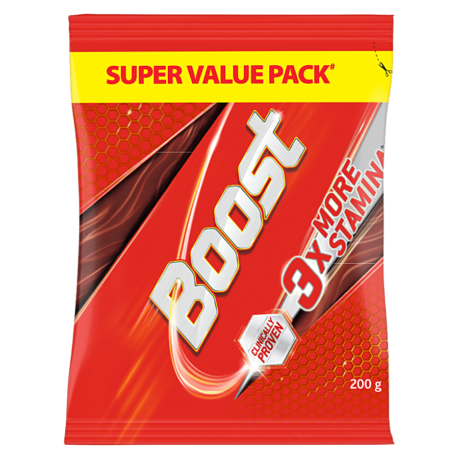 Boost Health Drink, Malt Based, 200 G Carton