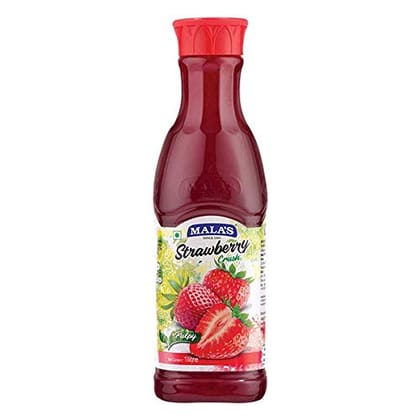 Malas Strawberry Crush, 1000Ml