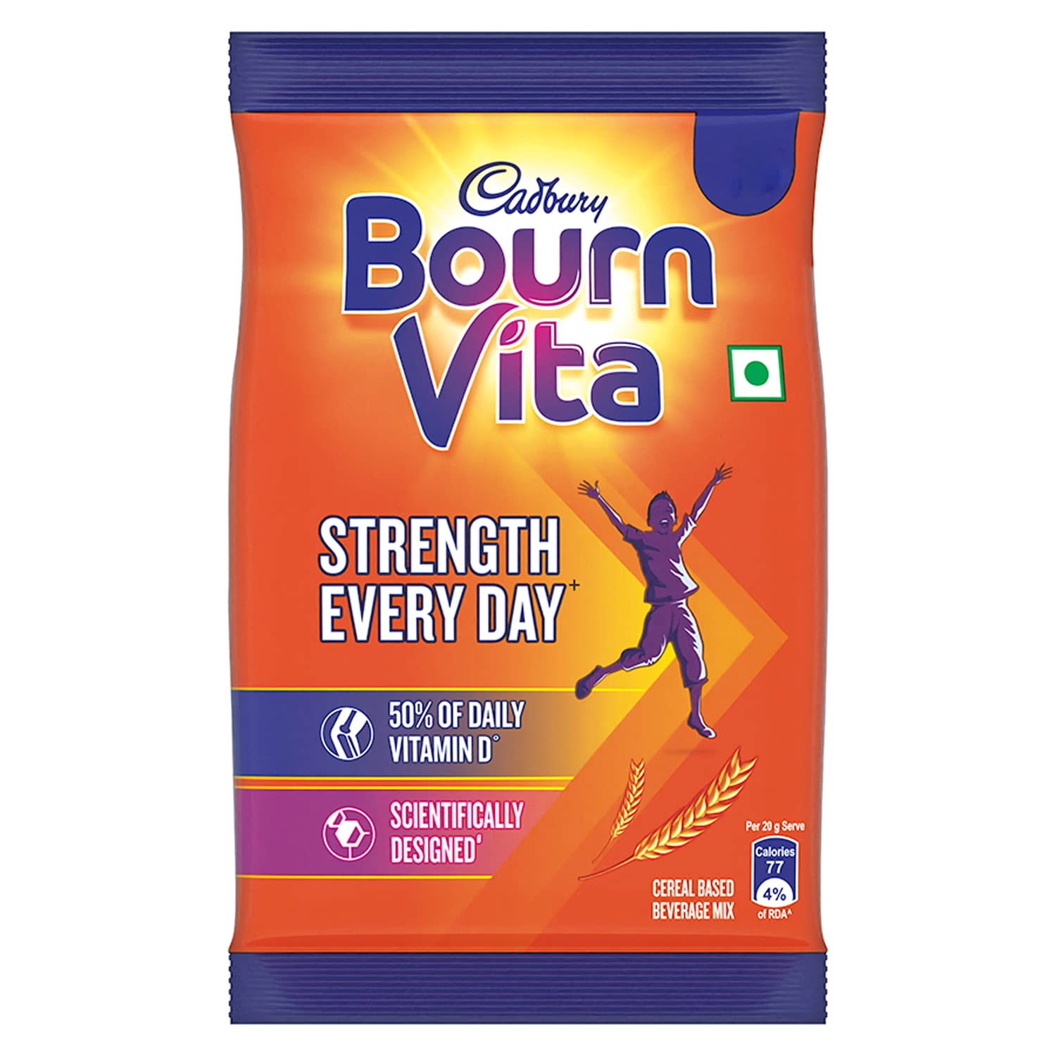 Cadbury Bournvita Chocolate Health Drink, 75 G