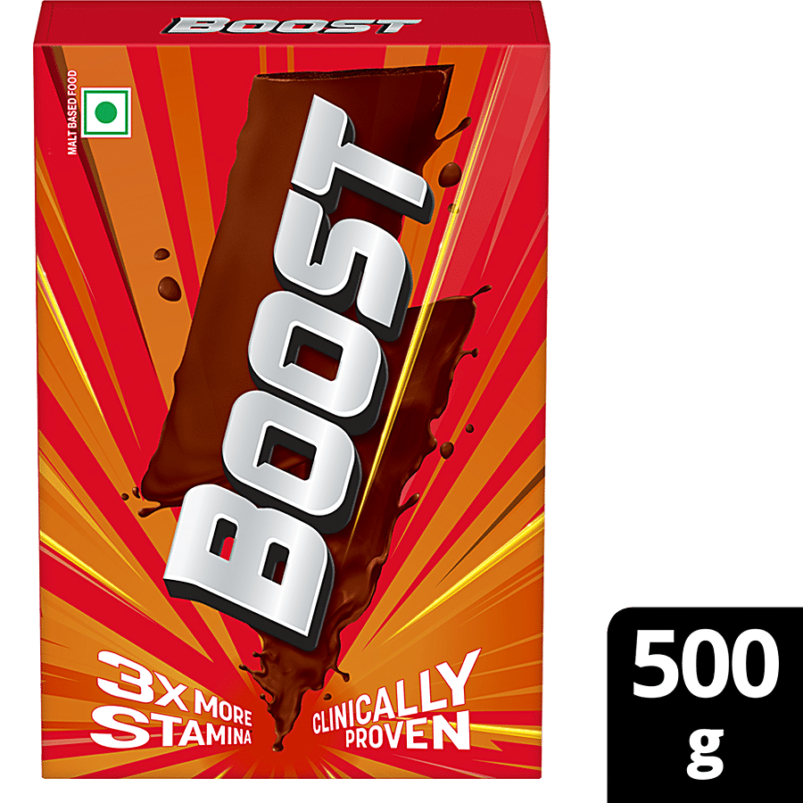 Boost Energy & Nutrition Drink Refill, 500 G Carton
