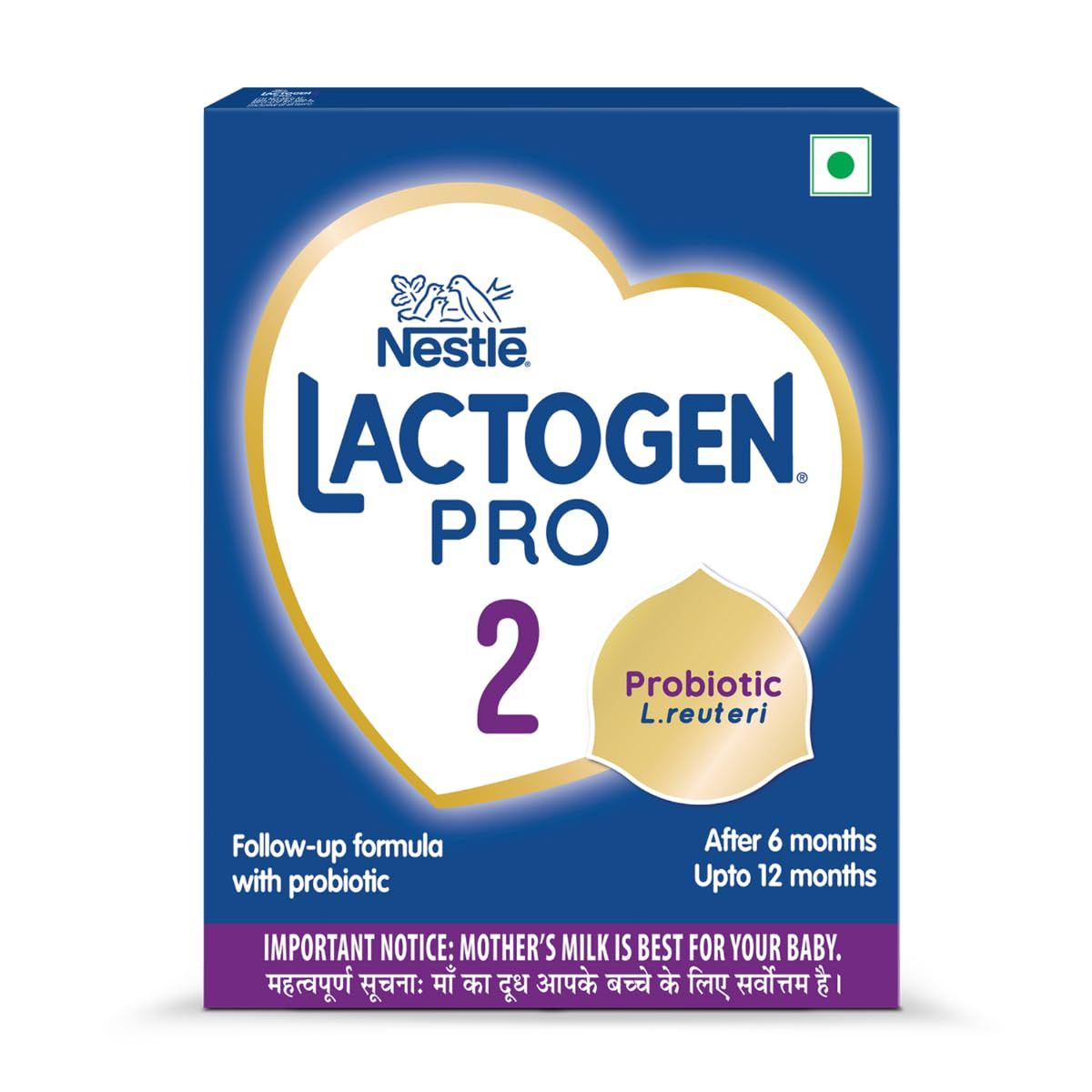 Lactogen Nestl Pro 2, Follow, Up Formula With Probiotic, Infant, After 6 Months Up To 12 Months, Bag, In, Box Pack, 400G, Powder