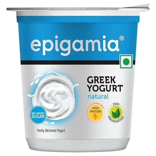 Epigamia Greek Yogurt Natural 400G