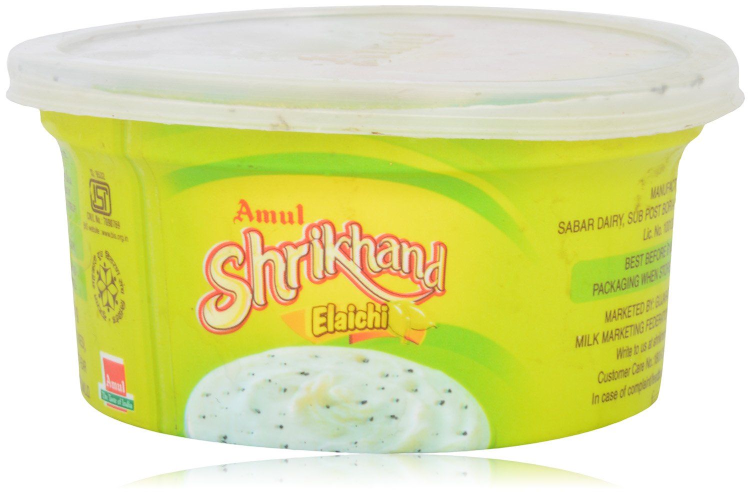 Amul Shrikhand Elaichi, 200 G Cup