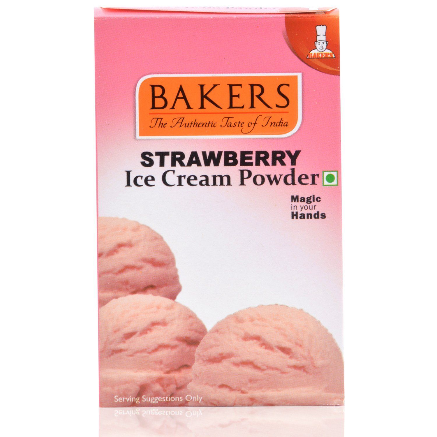 Bakers Strawberry Ice Cream Mix Powder, 100G