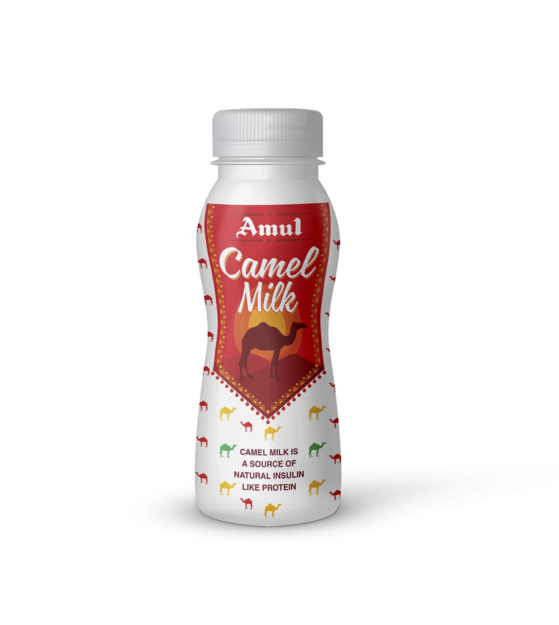 Amul Camel Longlife Milk, 200 Ml Pet Bottle