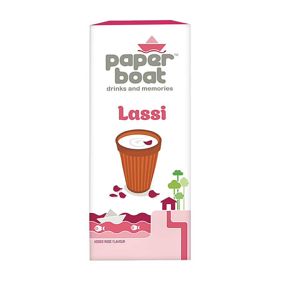Paper Boat Lassi, 180 Ml Tetra