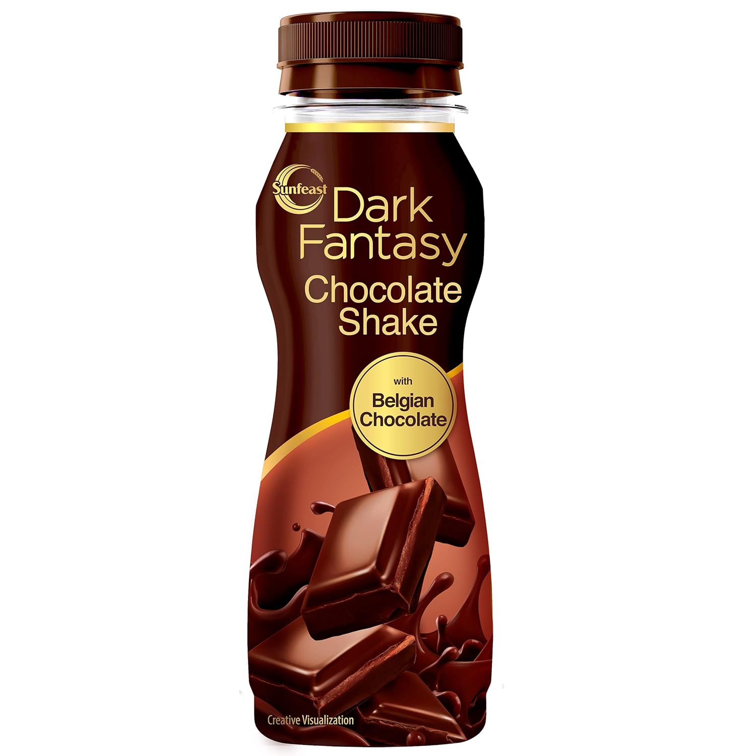 Sunfeast Chocolate Shake With Real Belgian Chocolate, Milk Shakes, Choco Milk Shake Bottle, 180 Ml