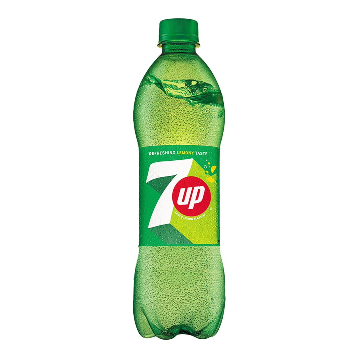 7 Up Soft Drink, Lemon Flavor Bottle, 750 Ml