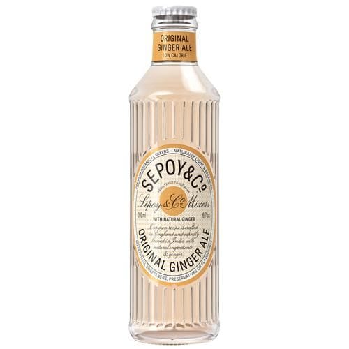 Sepoy & Co. Original Ginger Ale, Naturally Light, Botanical Mixer, 200 Ml