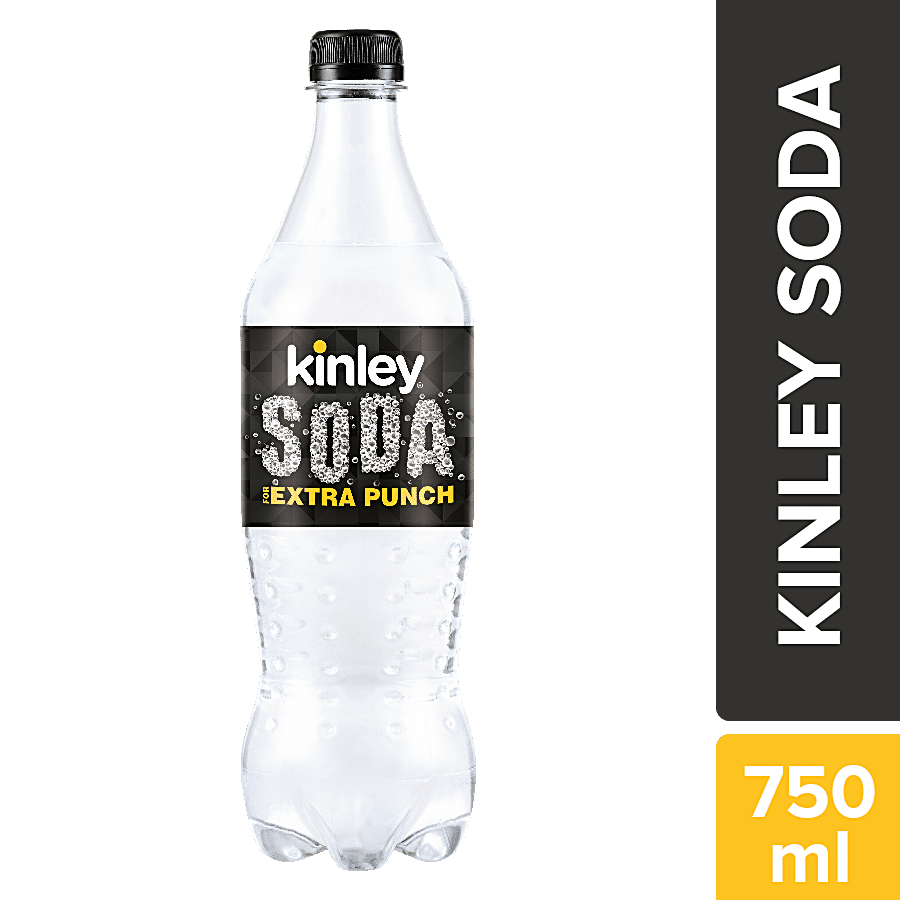 Kinley Sparkling Water, Club Soda, 750 Ml Pet Bottle
