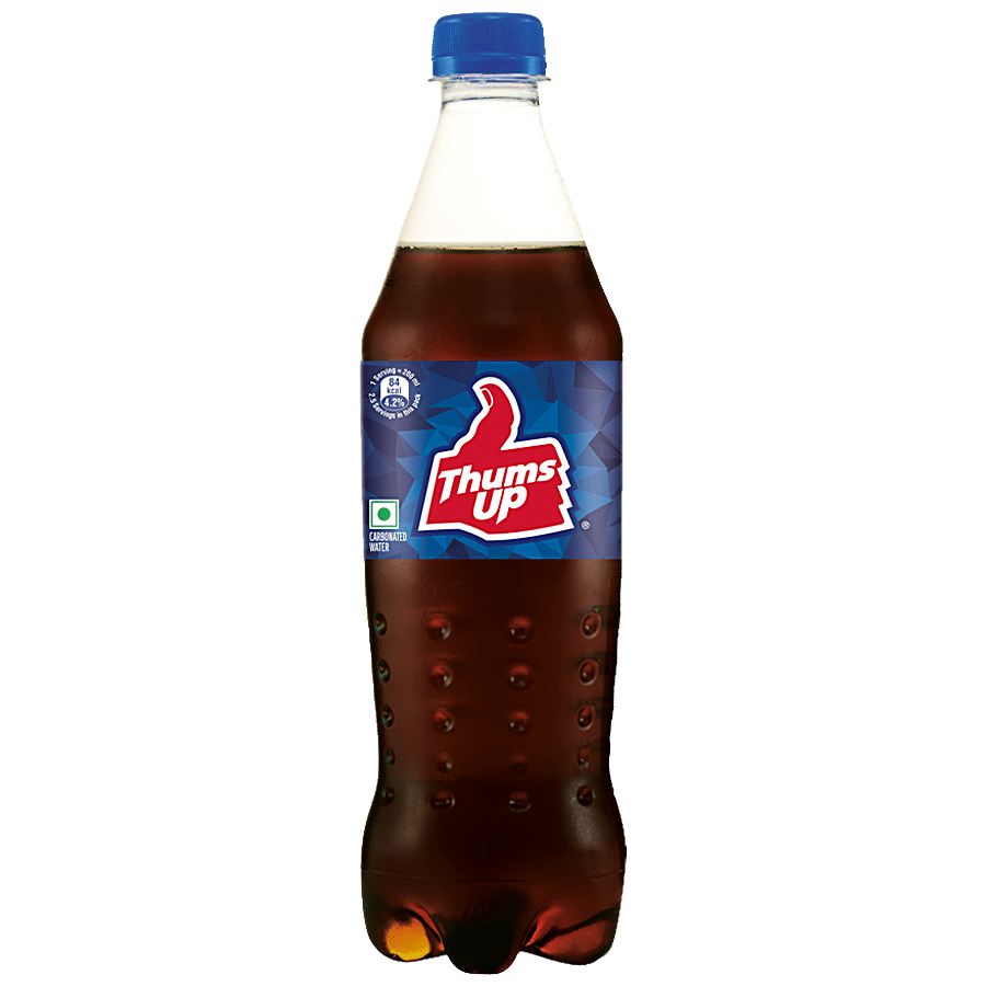 Thums Up Soft Drink, 600 Ml Pet Bottle