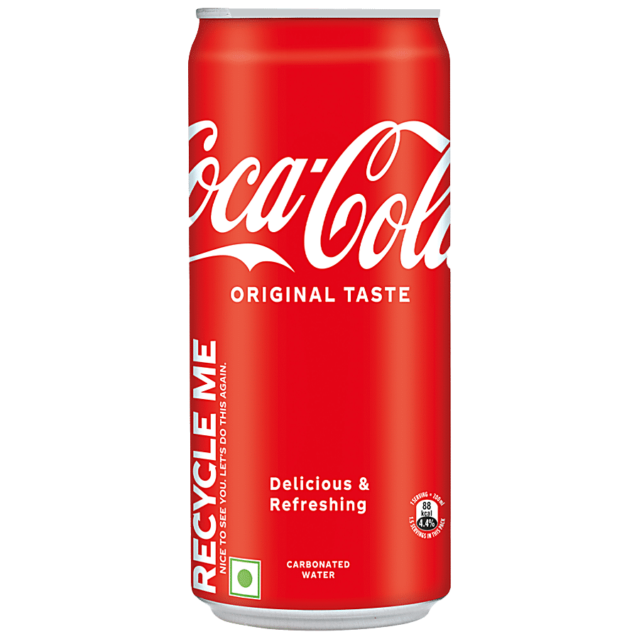 Coca-Cola Original Taste Soft Drink Can, 300 Ml