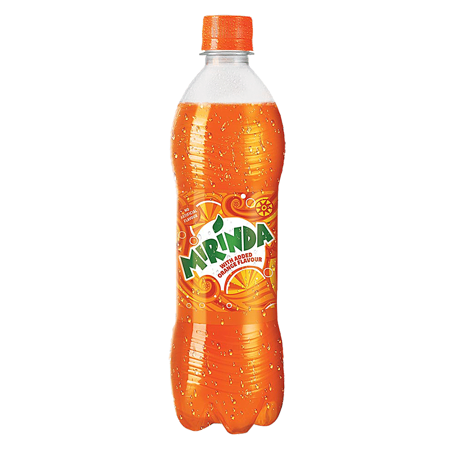 Mirinda Soft Drink, Orange, 600 Ml Bottle
