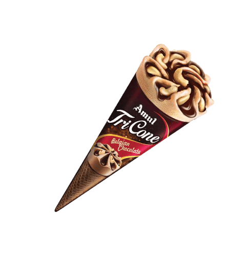 Amul Tricone, Belgian Chocolate, 120Ml