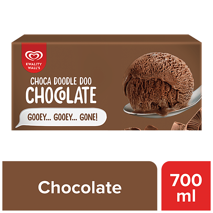 Kwality Walls Frozen Dessert, Chocolate, 700 Ml