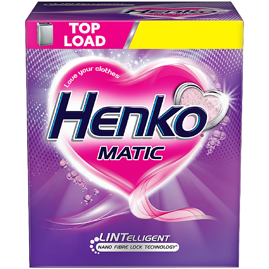 Henko Matic Lintelligent Detergent Powder, Top Load, 2 Kg