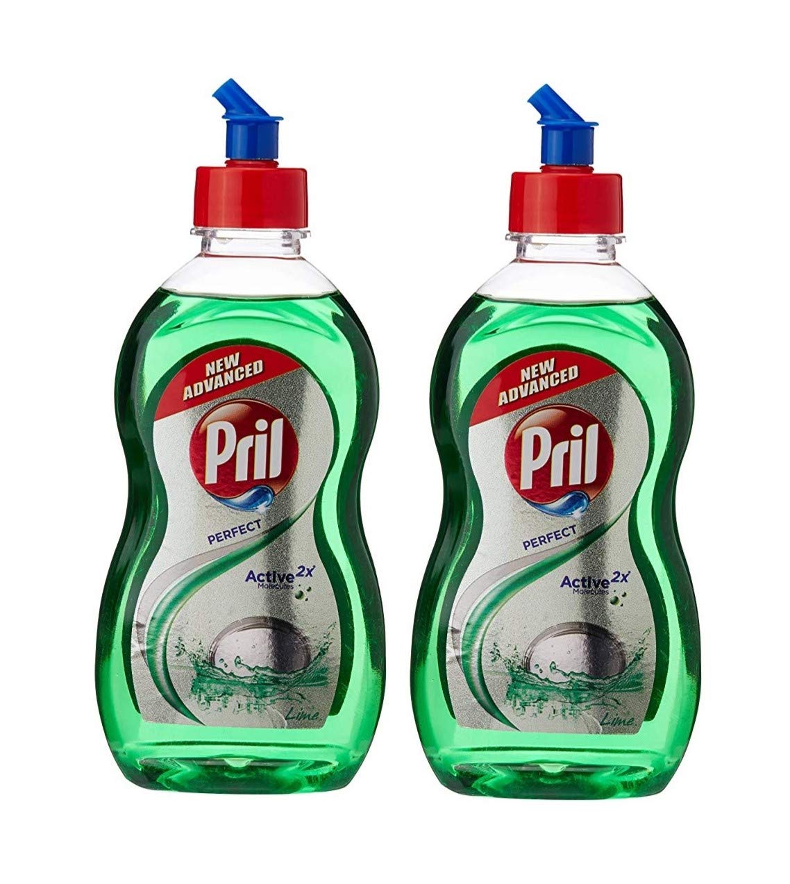Pril Perfect Active 2Xmolecules, 425 Ml (Pack Of 2)