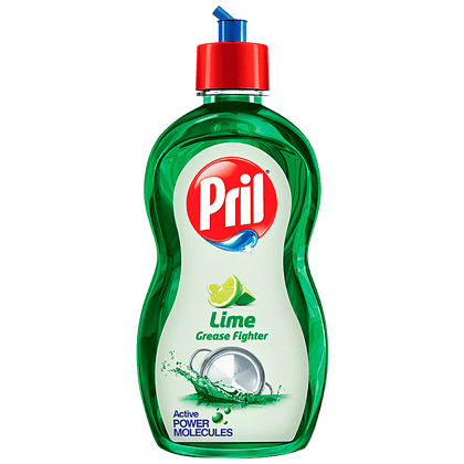 Pril Dishwash Liquid, Lime, 225 Ml Pril Dishwash Liquid, Lime, 225 Ml