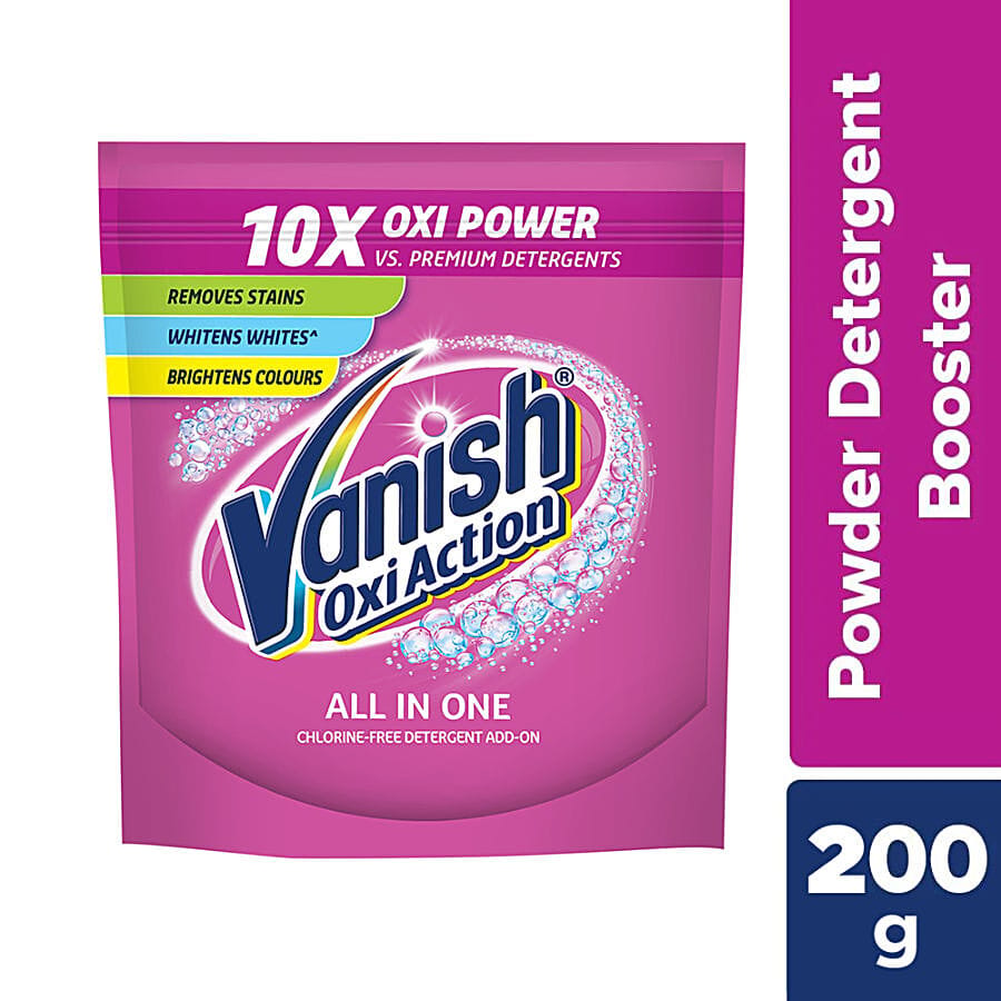 Vanish All In One Powder Detergent Booster, 200 G