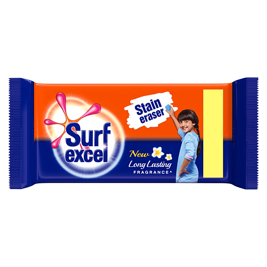 Surf Excel Detergent Bar, 150G Pouch