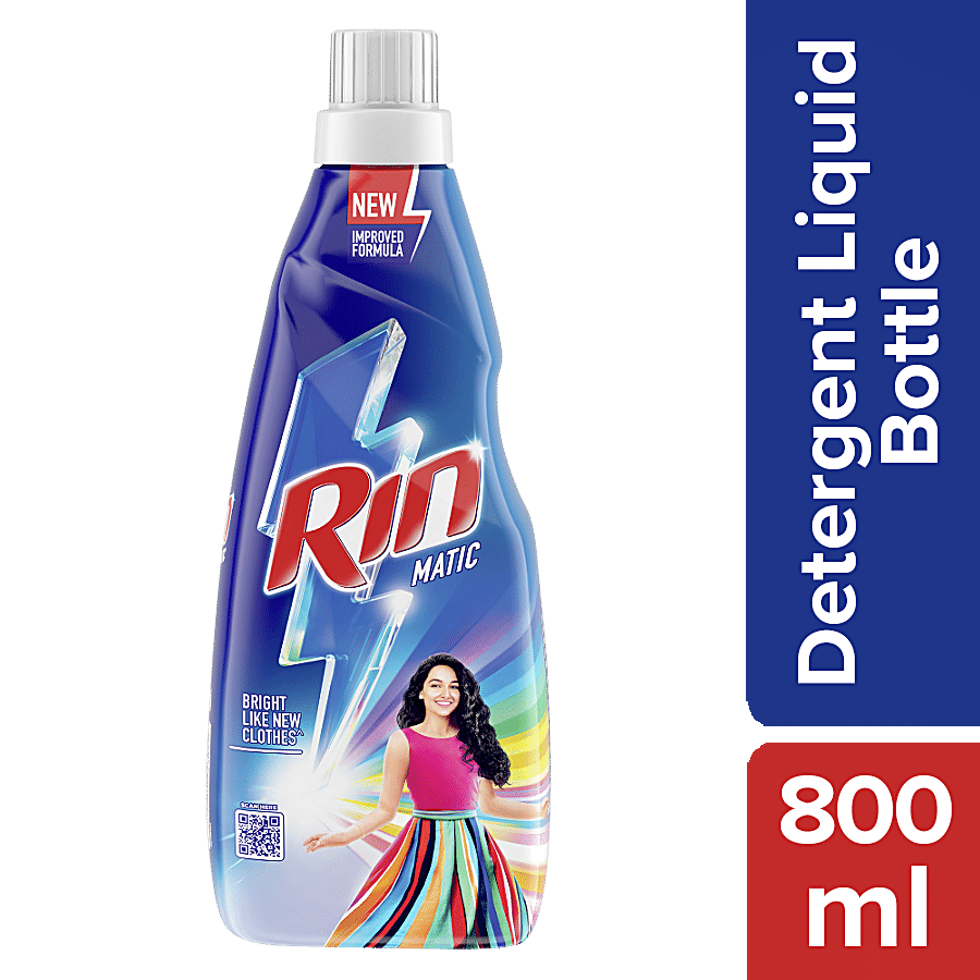 Rin Liquid Detergent, 800Ml