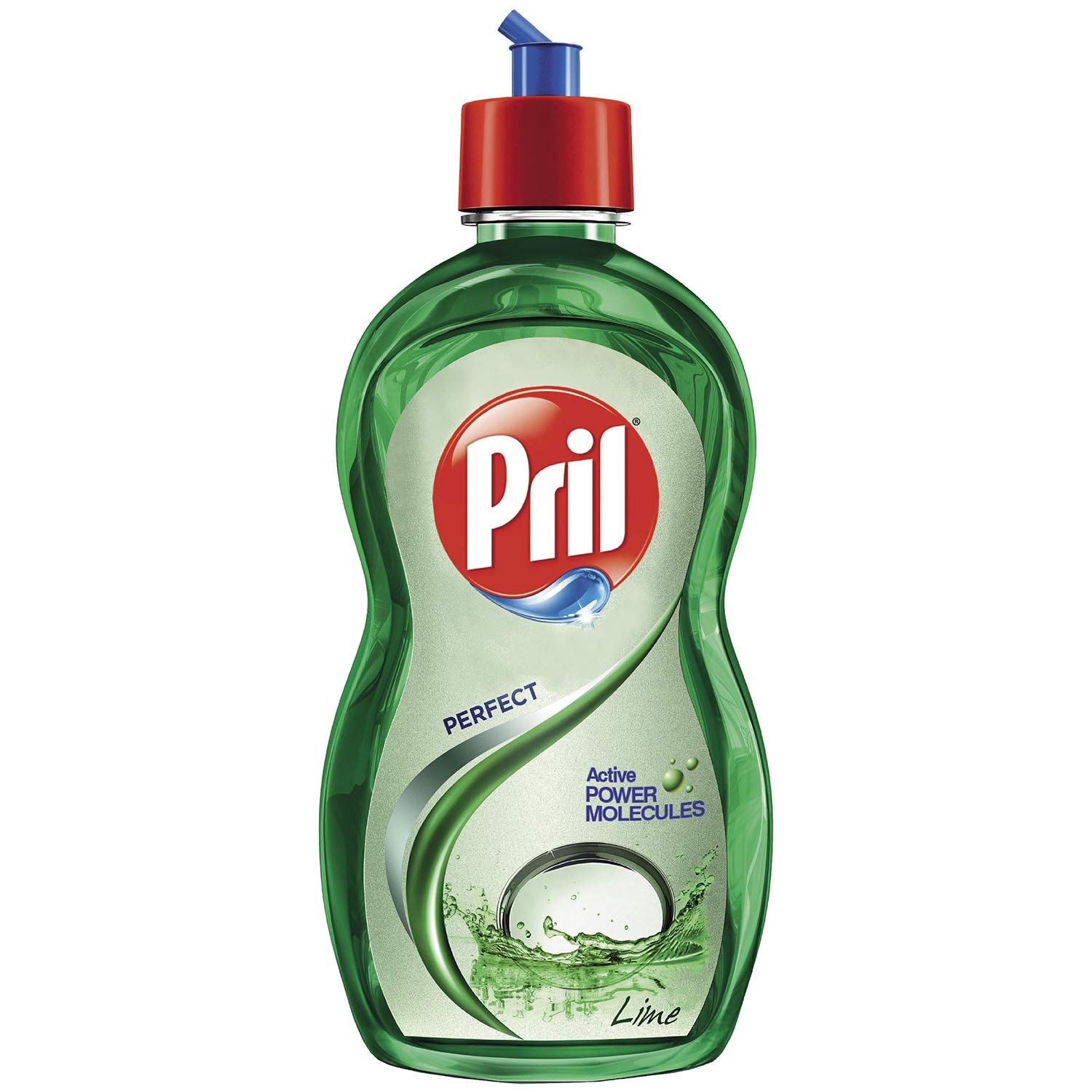 Pril Lime Grease Fighter, Insta Clean, With Active Power Molecules That Removes Grime With Ease, Zero White Residue, 225Ml