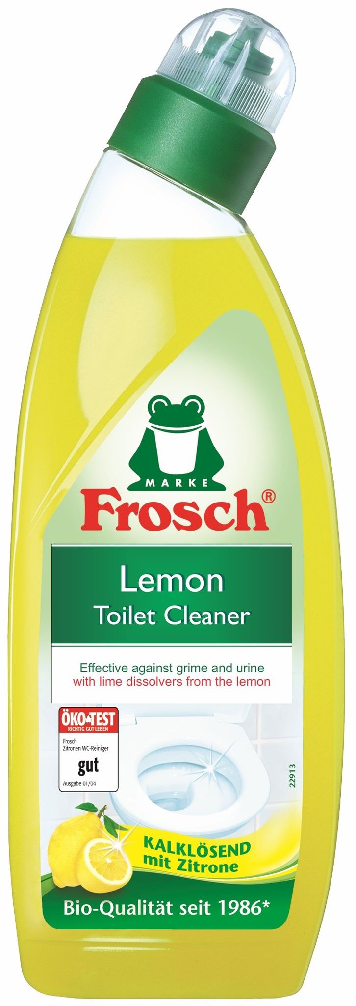 Frosch Lemon Toilet Bowl Cleaner, 750 G