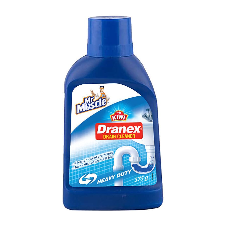 Mr. Muscle Kiwi Dranex Drain Cleaner Powder, 375 G Bottle