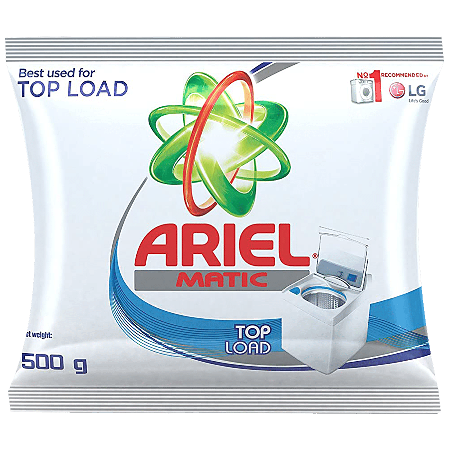 Ariel Matic Detergent Powder, Top Load, 500 G