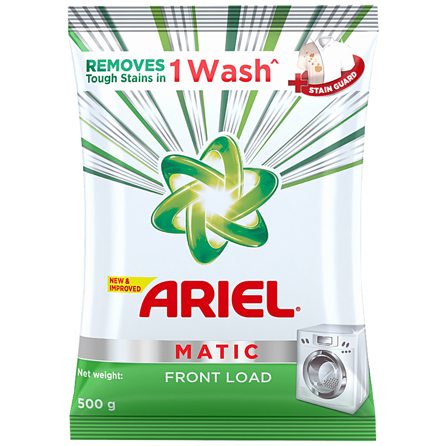 Ariel Washing Detergent Powder - Matic Front Load - 500 G
