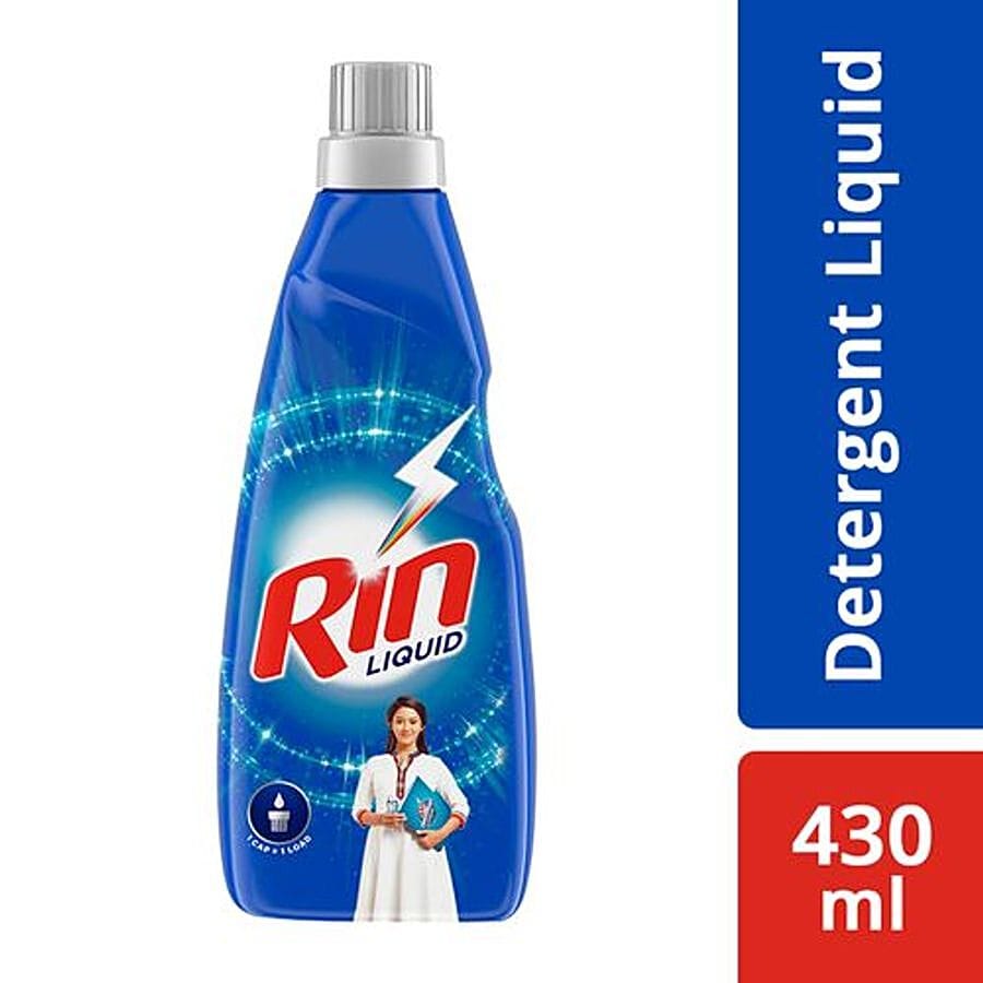Rin Liquid Detergent, 430 Ml